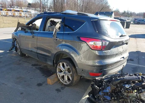 2018 Ford Escape Titanium from USA, damaged, VIN 1FMCU0J90JUA52992